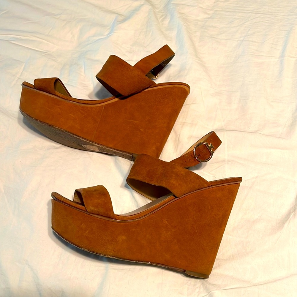 Tory Burch wedge sandals - Picture 3 of 5